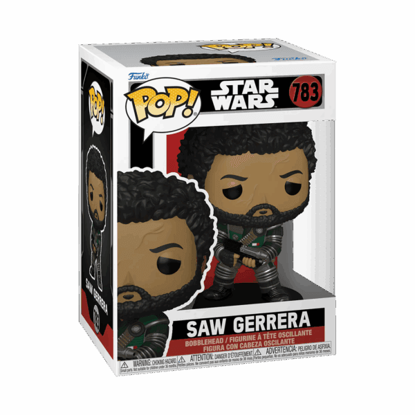 Funko Pop! Star Wars: Andor - Saw Gerrera (783) - Afbeelding 2