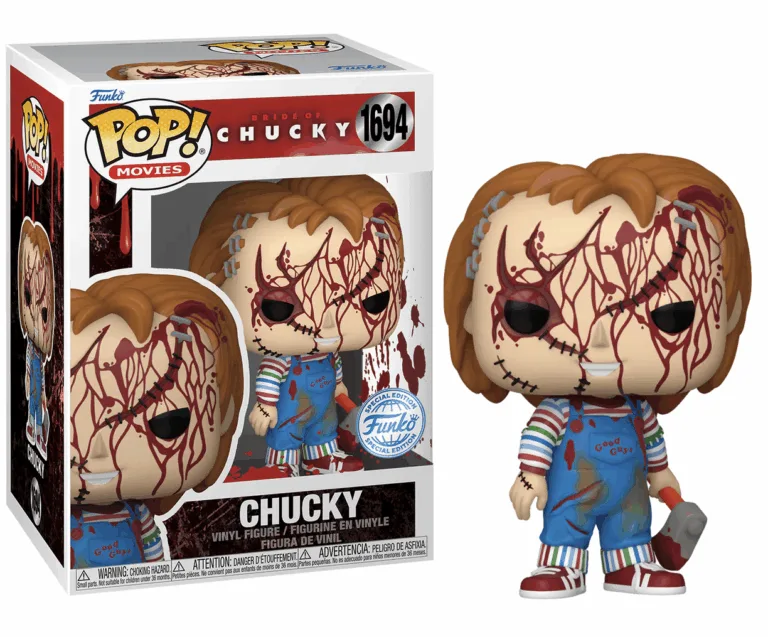 Funko Pop! Bride of Chucky – Chucky Bloody (1694) Special Edition