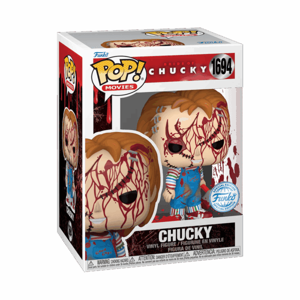 Funko Pop! Bride of Chucky – Chucky Bloody (1694) Special Edition - Afbeelding 2