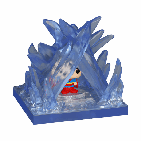 Funko Bitty Pop Town - DC Comics - Superman and the Fortress of Solitude - Afbeelding 2