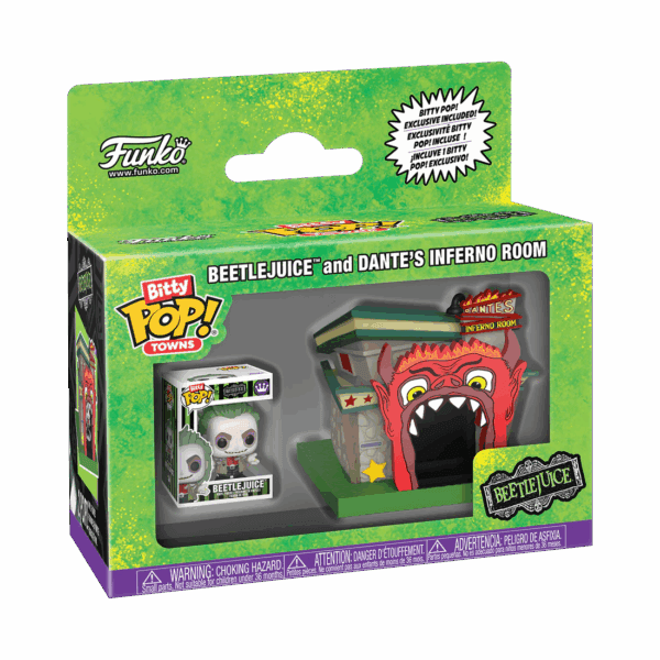 Funko Bitty Pop Town - Beetlejuice - Beetlejuice and Dante's Inferno Room