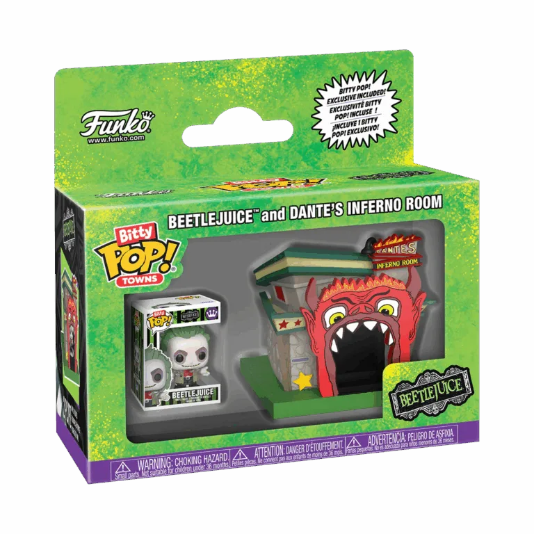 Funko Bitty Pop Town - Beetlejuice - Beetlejuice and Dante's Inferno Room