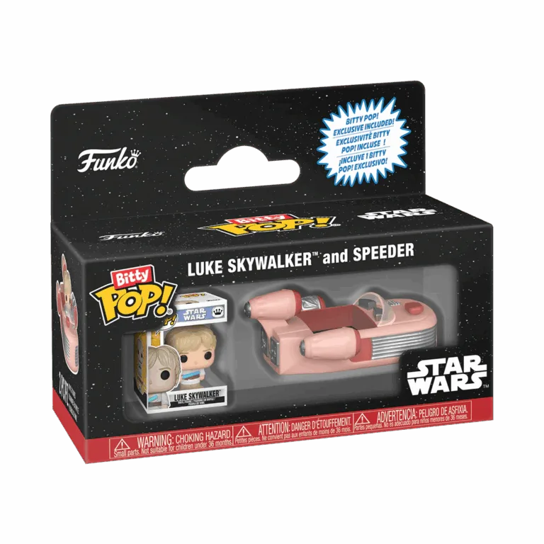 Funko Bitty Pop Ride - Star Wars - Speeder with Luke