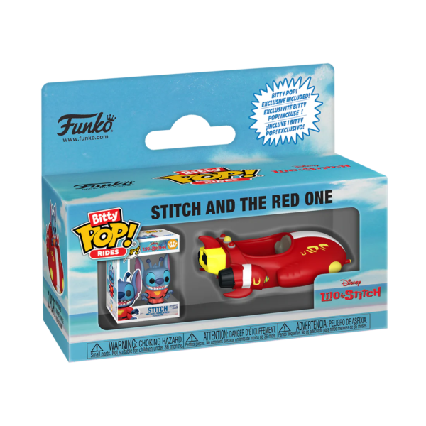 Funko Bitty Pop Ride - Lilo & Stitch - The Red One with Stitch