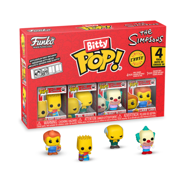 Funko Bitty Pop! THE SIMPSONS – Bart – 4 Pack 2.5cm