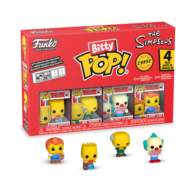Funko Bitty Pop! THE SIMPSONS – Bart – 4 Pack 2.5cm