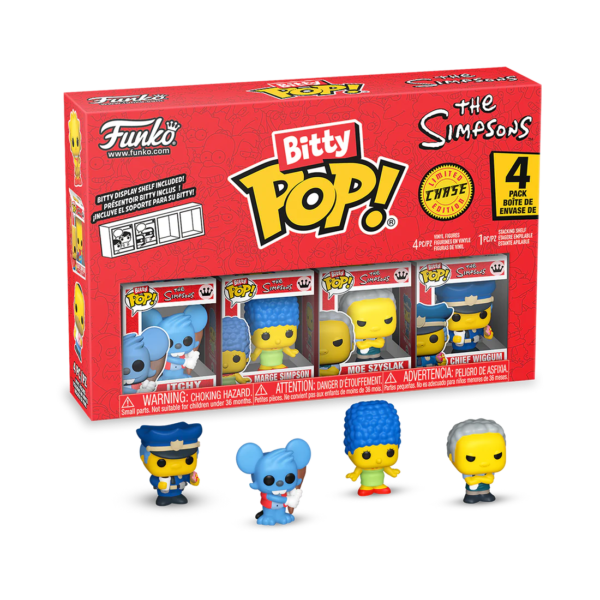 Funko Bitty Pop! THE SIMPSONS – Itchy – 4 Pack 2.5cm