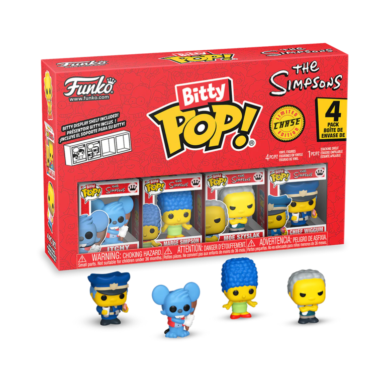 Funko Bitty Pop! THE SIMPSONS – Itchy – 4 Pack 2.5cm