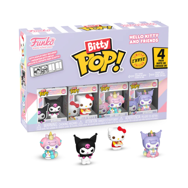 Funko Bitty Pop! SANRIO – Kuromi – 4 Pack 2.5cm