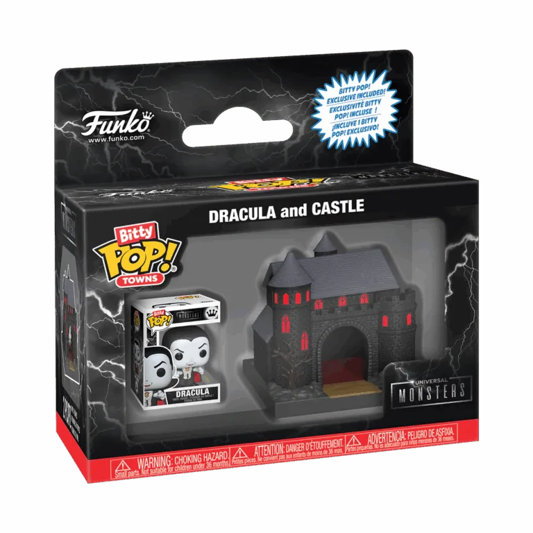 Funko Bitty Pop Town - UNIVERSAL MONSTERS - Dracula's Castle with Dracula