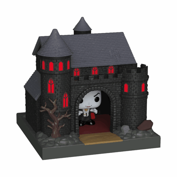 Funko Bitty Pop Town - UNIVERSAL MONSTERS - Dracula's Castle with Dracula - Afbeelding 2