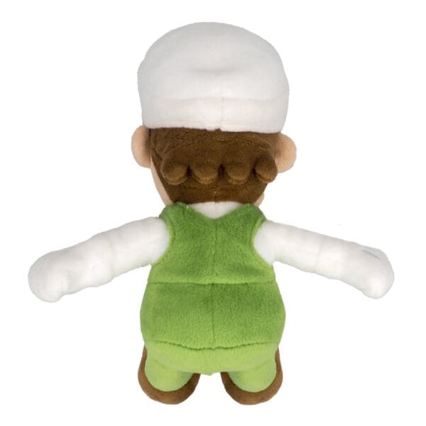 SUPER MARIO - Fire Luigi - Knuffel 23cm - Afbeelding 3