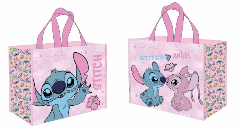 STITCH & ANGEL - Cute & Fluffy - Shopping Bag