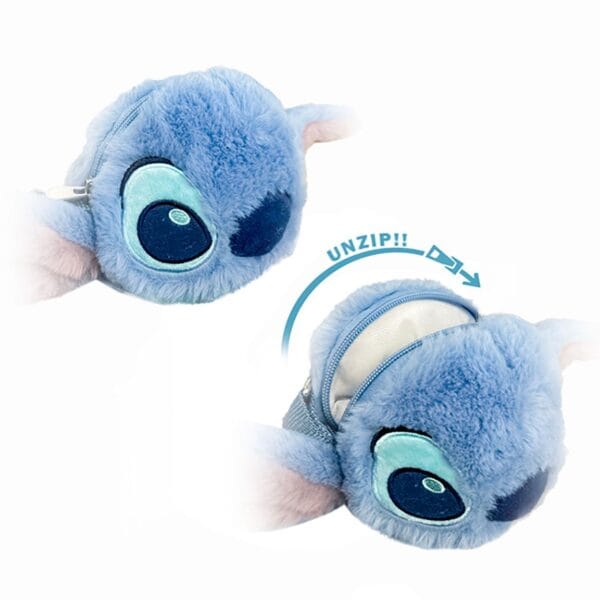STITCH - Plush Backpack - 28x16x11cm - Afbeelding 4