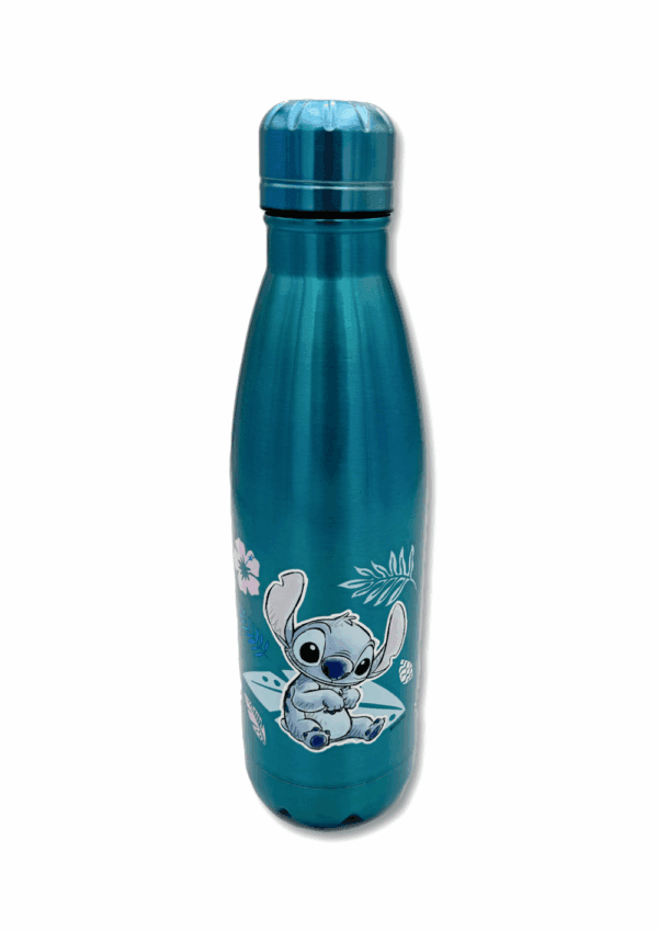 STITCH - Watercolor Metalic Blue - Stainless Steel Bottle 780ml - Afbeelding 2