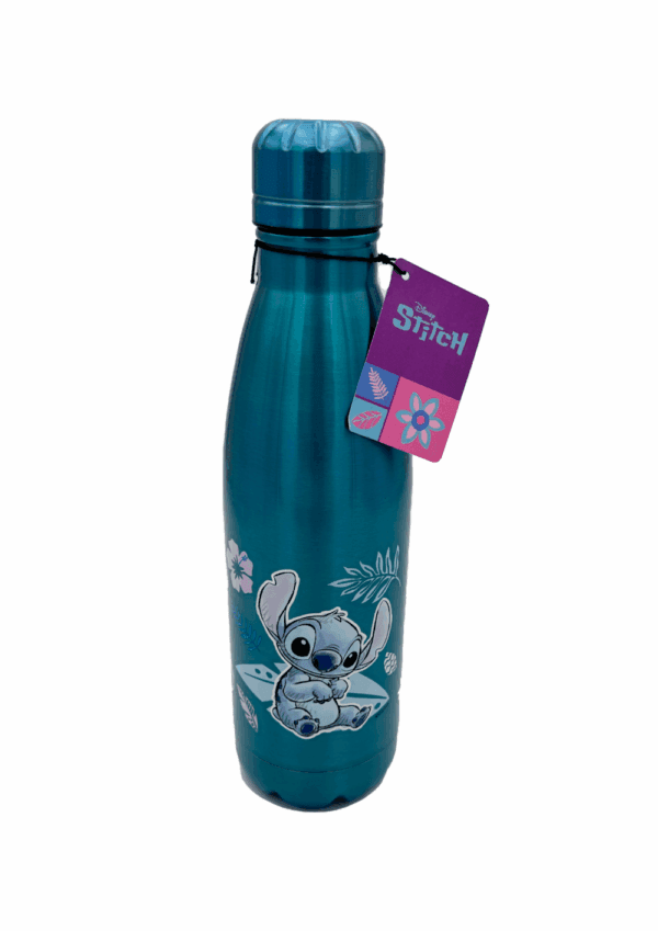 STITCH - Watercolor Metalic Blue - Stainless Steel Bottle 780ml - Afbeelding 3