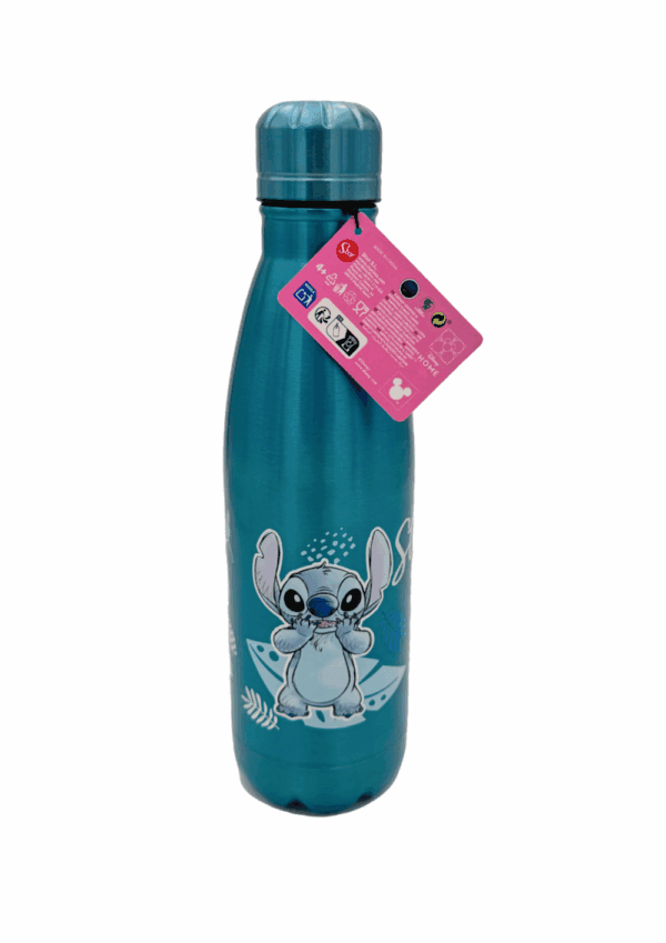 STITCH - Watercolor Metalic Blue - Stainless Steel Bottle 780ml - Afbeelding 4