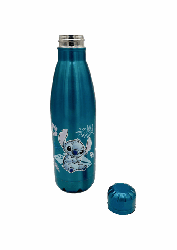 STITCH - Watercolor Metalic Blue - Stainless Steel Bottle 780ml - Afbeelding 6