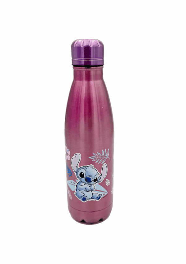 STITCH - Watercolor Metalic Pink - Stainless Steel Bottle 780ml - Afbeelding 3