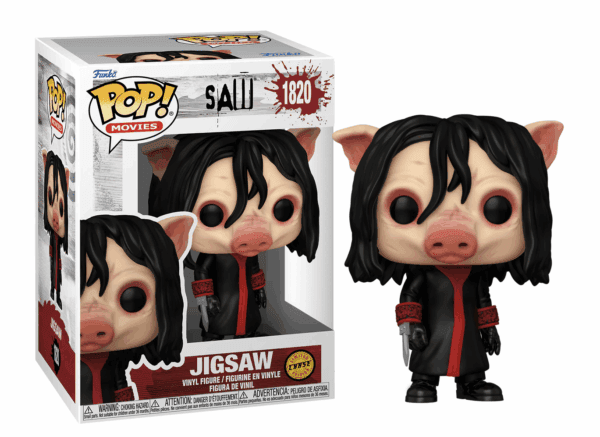 Funko Pop! Saw – Jigsaw Killer (1820) w/ Chase - Afbeelding 2