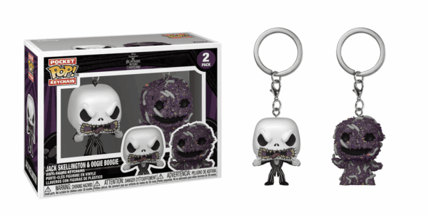 NBX - Pocket Pop Keychain - 2 Pack - Jack / Oogie