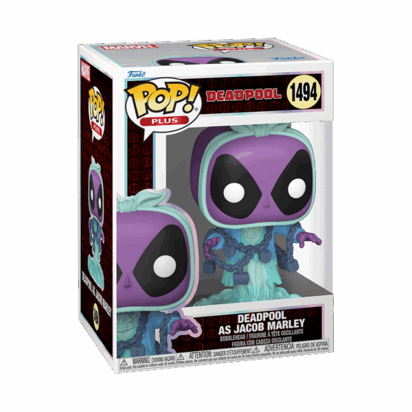 Funko Pop! Marvel - Deadpool As Jacob Marley (1494) - Afbeelding 2