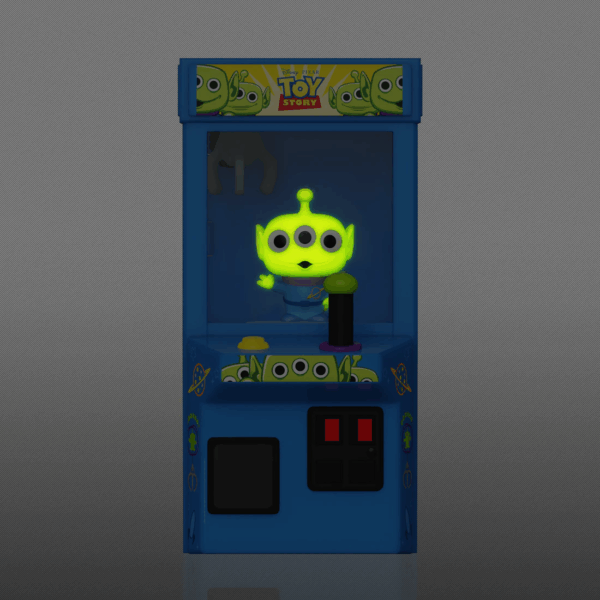 Funko Bitty Pop! Arcade Claws - Toy Story - Alien (GITD) - Afbeelding 4