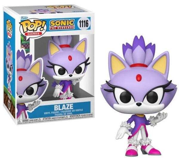 Funko Pop! Games: Sonic- Blaze (1116)