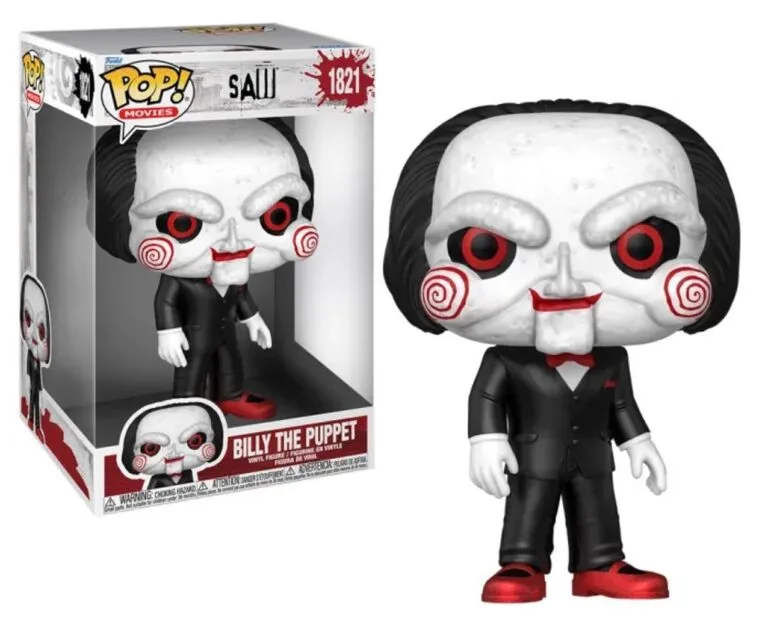 Funko Pop! Saw – Billy the Puppet (1821) Pop Jumbo 10"