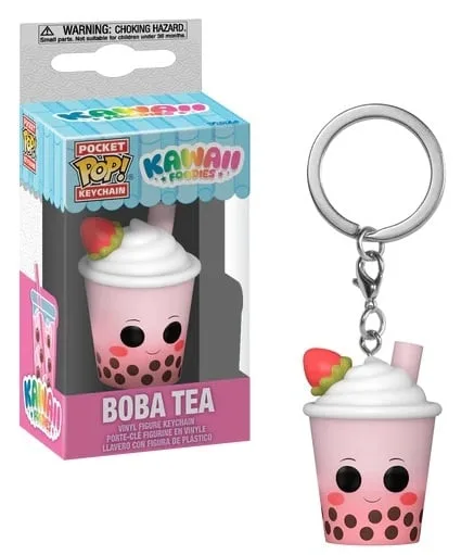 KAWAII FOODIES – Pocket Pop Keychain – Boba Tea