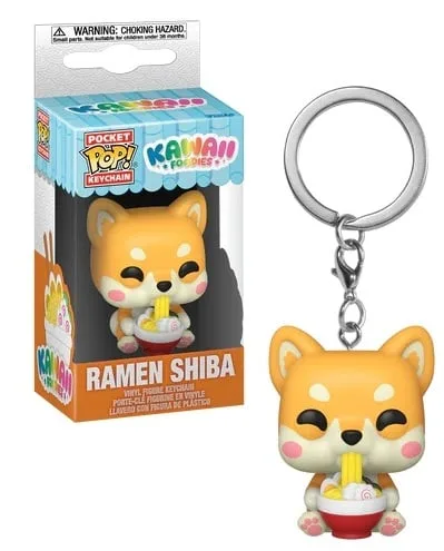 KAWAII FOODIES – Pocket Pop Keychain – Ramen Shiba