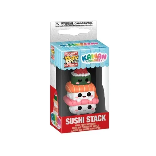 KAWAII FOODIES – Pocket Pop Keychain – Sushi Stack - Afbeelding 2