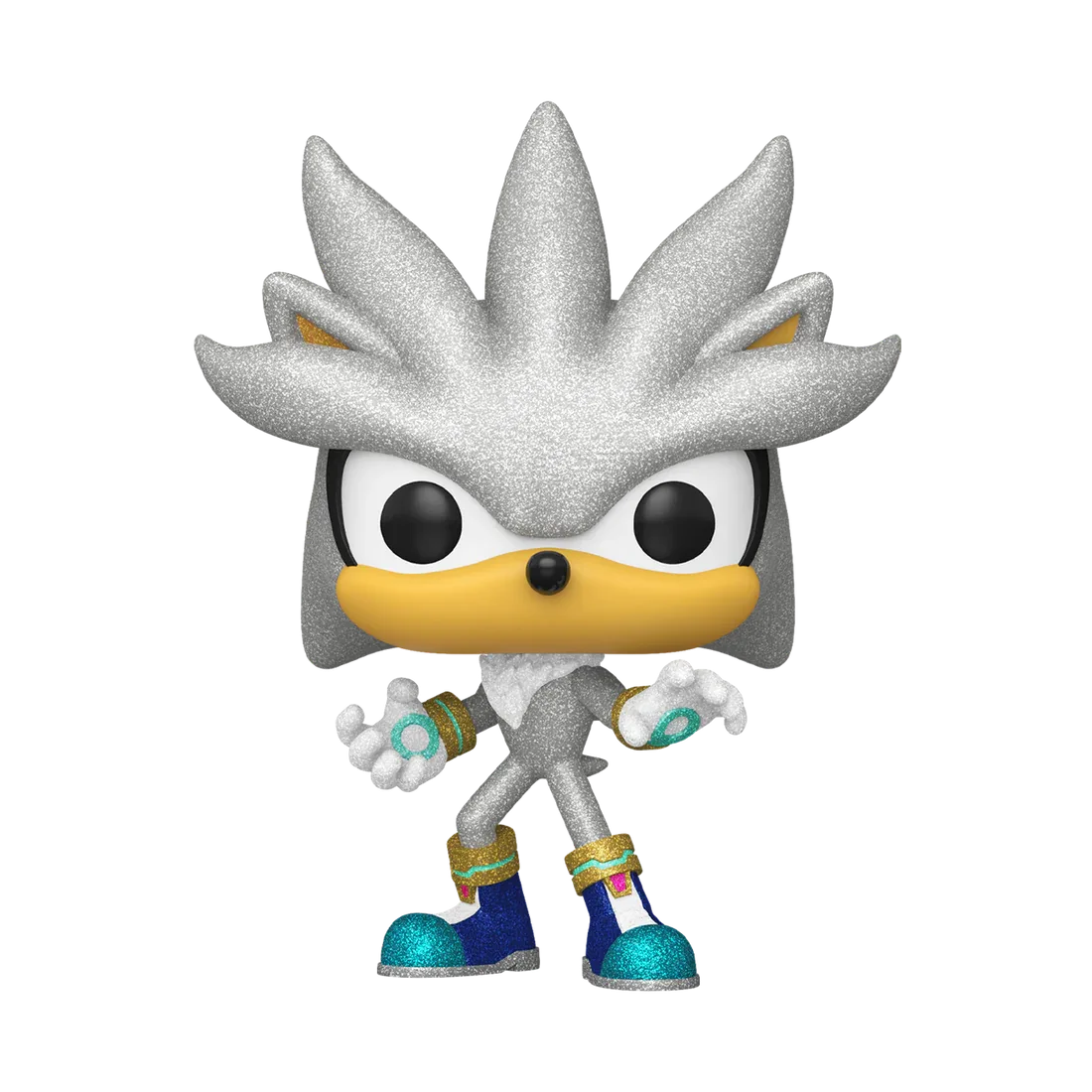 Funko Pop! Games: Sonic- Silver (1103) Diamond Edition - Afbeelding 3