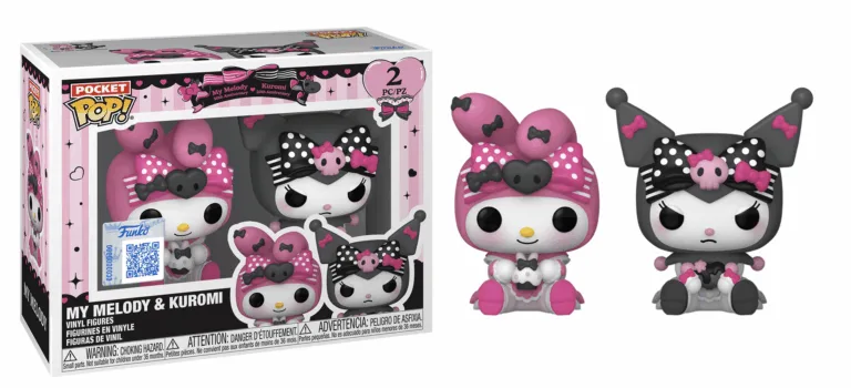 SANRIO / HELLO KITTY - Pocket POP 2 Pack - Kuromi / My Melody
