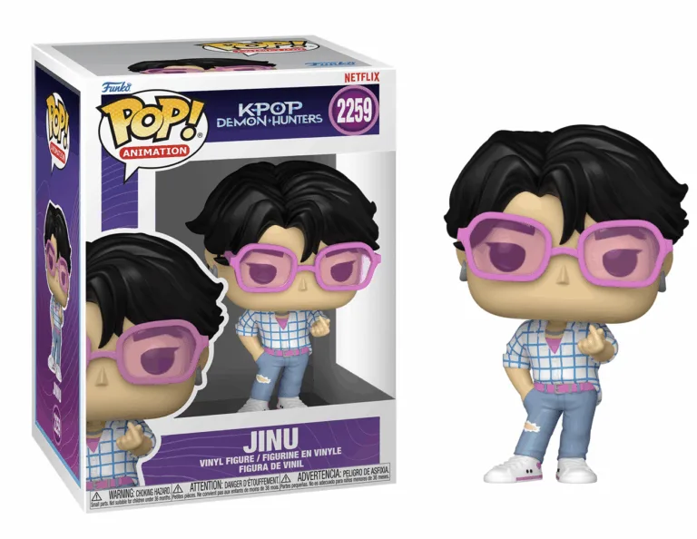 Funko Pop! Animation – KPOP DEMON HUNTERS – Jinu w/ Chase (2259)