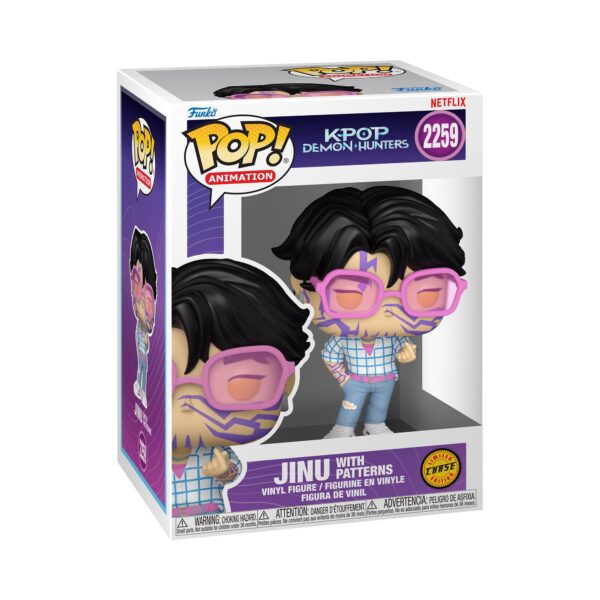 PRE-ORDER Funko Pop! Animation – KPOP DEMON HUNTERS – Jinu w/ Chase (2259) - Afbeelding 5