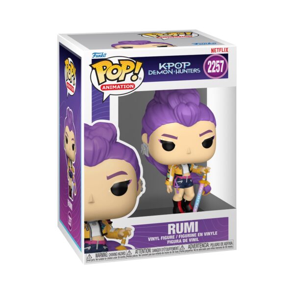 PRE-ORDER Funko Pop! Animation – KPOP DEMON HUNTERS – Rumi (2257) - Afbeelding 2