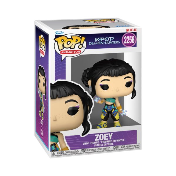 PRE-ORDER Funko Pop! Animation – KPOP DEMON HUNTERS – Zoey (2256) - Afbeelding 2