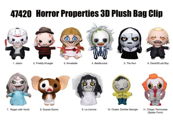 HORROR - Plush Bag Clip - Afbeelding 2