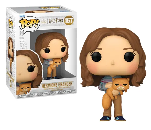 Funko Pop! Harry Potter: Hermione with Crookshanks (167)