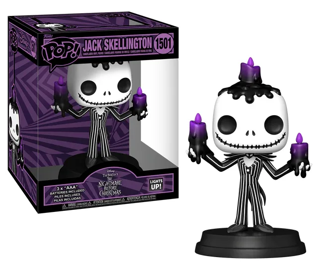 Funko Pop! Super 6" - Nightmare before Christmas (NBX): Jack Lights Up! (1501)