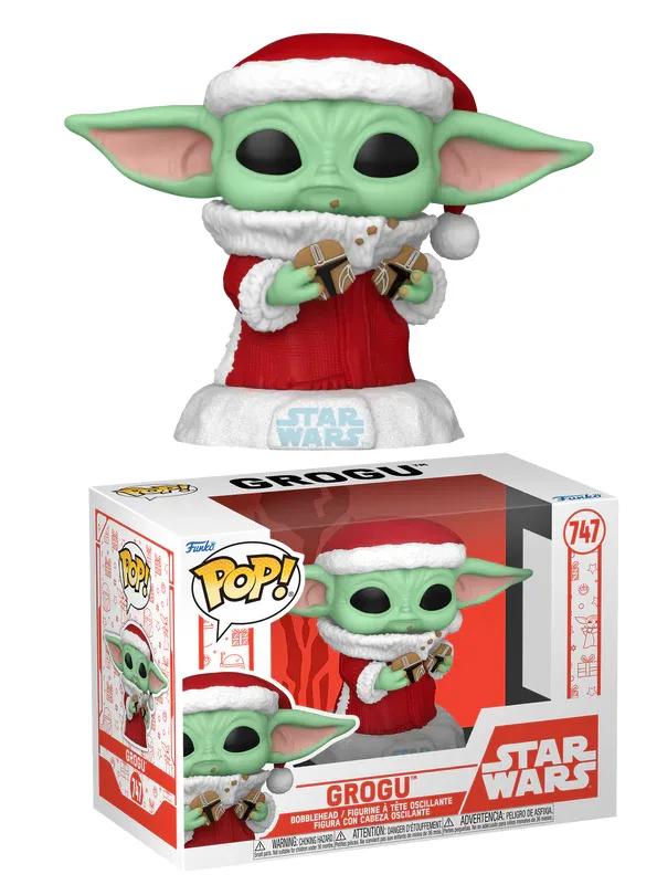 Funko Pop! Star Wars – The Mandalorian Santa Grogu (747)
