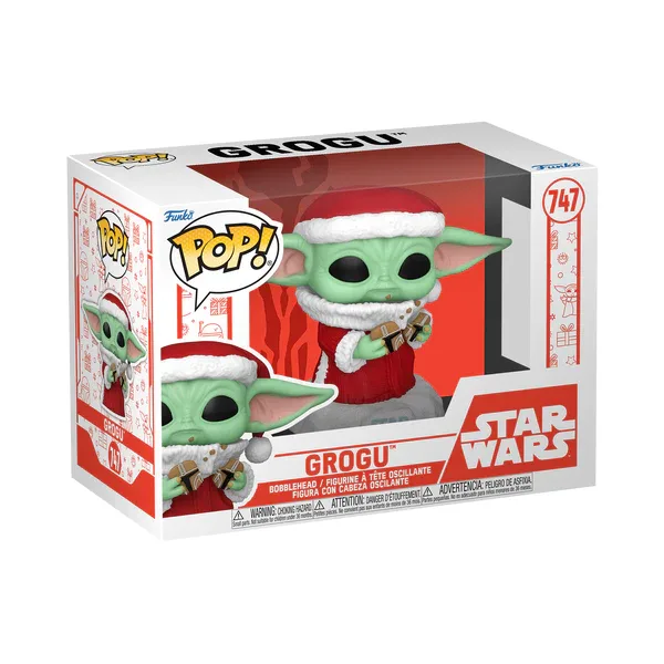 Funko Pop! Star Wars – The Mandalorian Santa Grogu (747) - Afbeelding 2