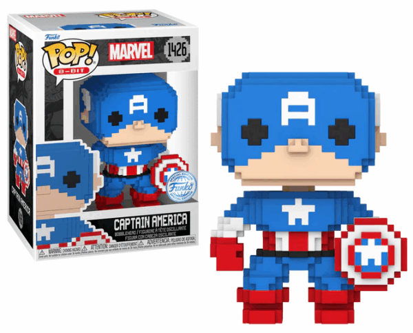 Funko Pop! Marvel - 8-Bit Captain America (1426)