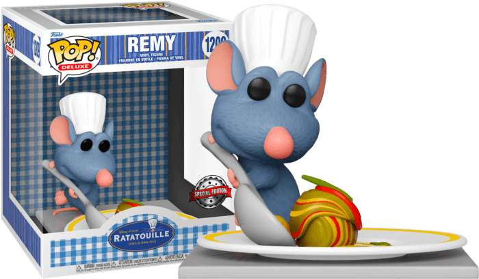 Funko Pop! Deluxe: Ratatouille - Remy with Ratatouille (1209)