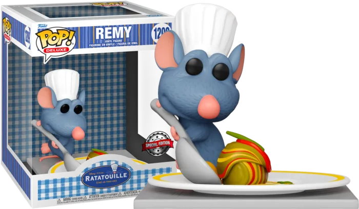 Funko Pop! Deluxe: Ratatouille - Remy with Ratatouille (1209)