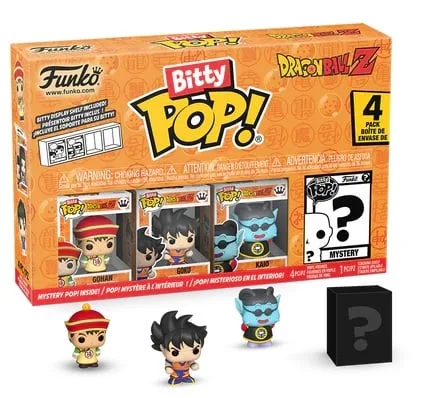Funko Bitty Pop! DRAGON BALL Z - Gohan – 4 Pack 2.5cm