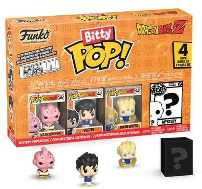Funko Bitty Pop! DRAGON BALL Z - Kid Buu – 4 Pack 2.5cm