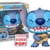 Funko Pop! Lilo & Stitch: Jumbo 10″ Stitch with Ukelele (1419)