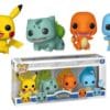 Funko Pop! Pokemon - Starters 4-Pack
